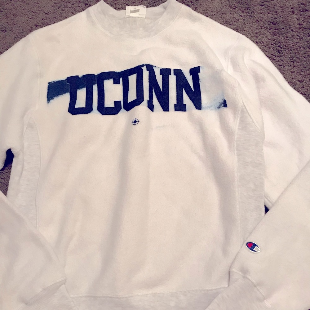 Oversized champion crewneck